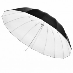 Walimex Parapluie Blanc/Noir 180cm