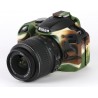 EasyCover Protection Silicone pour Nikon D3200 Militaire