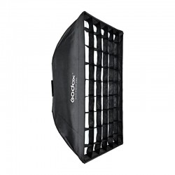 Godox Softbox avec connexion parapluie 60x90 + Grid