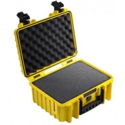 B&W Outdoor.cases Type 3000 yellow / foam