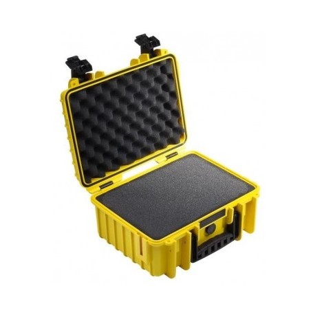 B&W Outdoor.cases Type 3000 yellow / foam