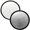Lastolite réflecteur rond Blanc / Argent pliable 50cm / 20" Ref. 2031