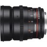 Samyang VDSLR 24mm T1.5 Nikon + ring Sony E - USED