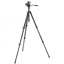 Manfrotto 755CX3-M8Q5 Photo/Video Kit Tripod