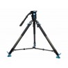 Sirui SVT75 + SVH15 Pro Rapid Professional Video Carbon Fibre Tripod Kit