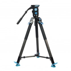 Sirui SVT75 + SVH15 Pro Rapid Professional Video Carbon Fibre Tripod Kit