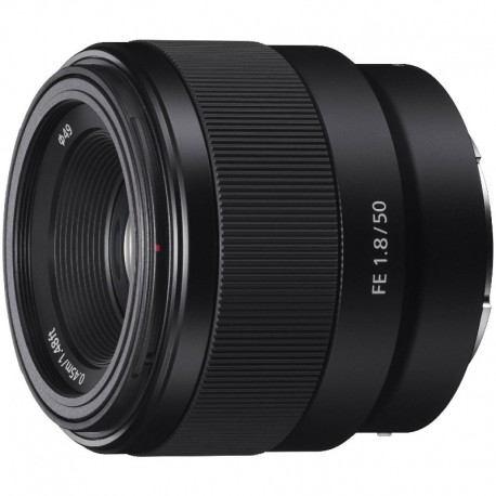 Sony FE 50mm F1.8 Lens voor Full-Frame E-mount