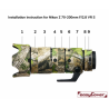EasyCover Lens Oak True Timber HTC pour Nikon Z 70-200mm f/2.8 VR S