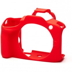 EasyCover Protection Silicone pour Canon R50 Rouge