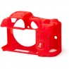 EasyCover Protection Silicone pour Canon R7 Rouge