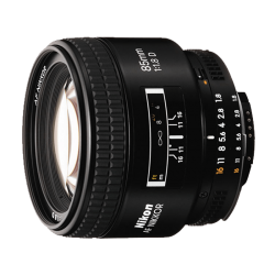 Nikon AF Nikkor 85mm f/1.8D - USED