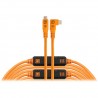 Tether Tools TetherPro Optima USB-C Cable (9,4m, High-Visibility Orange, Right-Angle)