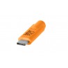 TetherTools TetherPro USB-C to USB Female Adap Extender (4,6m, Orange)