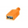 TetherTools TetherPro USB-C to USB Female Adap Extender (4,6m, Orange)
