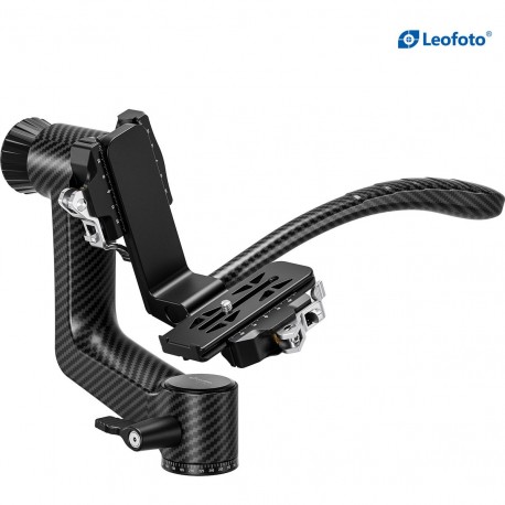 Leofoto PG-3SL Carbon Gimbal Head Black - Tête Pendulaire