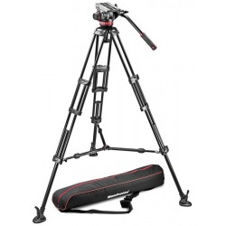 Manfrotto MVH502A,546GK-1 Kit Trépied à double-jambes avec rotule vidéo midi