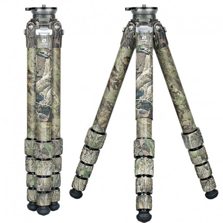 Leofoto LS-365CEX + PG-1 FULL CAMO Carbon Tripod