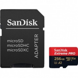 SanDisk SDXC Extreme Pro 256GB 200/90 MB/s V30