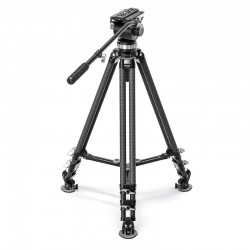 Leofoto LVC-253C+BV-20 CINEMA Carbon Tripod