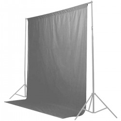 Caruba Background Cloth 3X6m Grey - Fond de studio