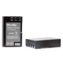 Phottix Batterie pour Nikon EN-EL9 compatible Nikon D60/D40X/D40