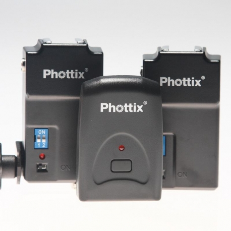 Phottix Tetra PT-04 Déclencheur Flash + 2 récepteurs