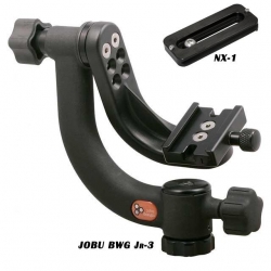 KIT Jobu Design BWG-J3K - Black Widow Jr.3 Gimbal + Jobu Design Plateau rapide SF-NX1 9cm type Arca-Swiss