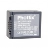Phottix Li-on Batterie Rechargeable DMW-BLB13E pour Panasonic