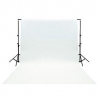 Fond de Studio blanc en coton 3x2m