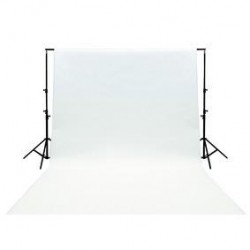 Fond de Studio blanc en coton 3x3m