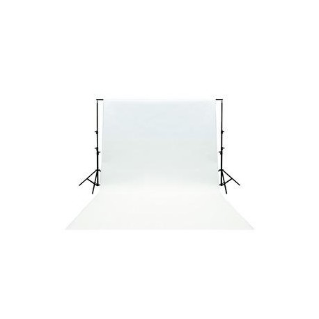 Fond de Studio blanc en coton 3x3m