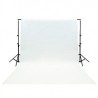 Fond de Studio blanc en coton 3x3m