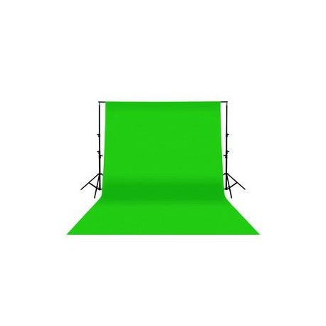 Fond de Studio vert en coton 3x3m