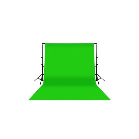 Fond de Studio vert en coton 3x6m