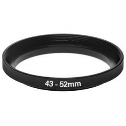 Bague de conversion step Up 43-52mm