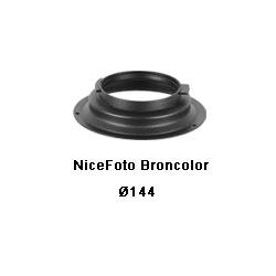 NiceFoto Bague d'adaptation Broncolor Ø144