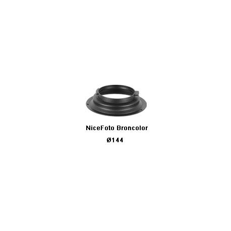 NiceFoto Bague d'adaptation Broncolor Ø144