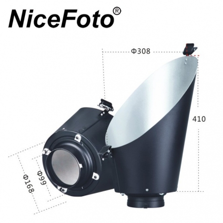 NiceFoto SN09 Réflecteur pour fond de studio