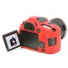 EasyCover CameraCase pour Canon 70D Rouge