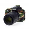 EasyCover Protection Silicone pour Nikon D5300 Militaire