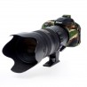 EasyCover Protection Silicone pour Nikon D5300 Militaire