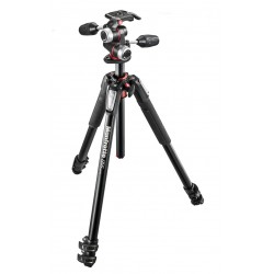 Manfrotto MK055XPRO3-3W alu 3-section horiz. column tripod + 3 way head