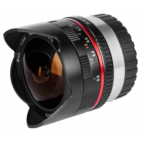 Samyang 8mm Fisheye f/2.8 CS II MC Sony E-system Black