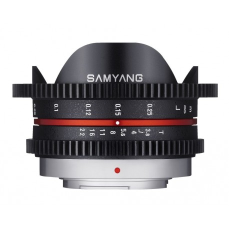 Samyang 7.5mm T3.8 UMC Fish-eye MFT / M4/3 Black