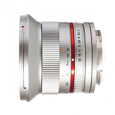 Samyang 12 mm f/2.0 NCS CS Canon M Silver