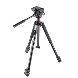 Manfrotto MK190X3-2W 190X kit - trepied alu 3 Sections + MHXPRO-2W Rotule fluide