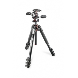 Manfrotto MK190XPRO4-3W Kit 190 - 4 sections aluminium + rotule 3D