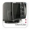 Manfrotto MP3-GY POCKET GRAND TREPIED DE POCHE - GRIS